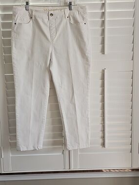 Soft Surroundings Women’s White Jeans